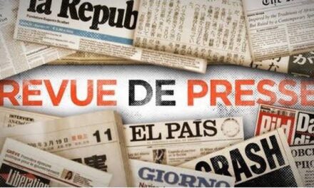 Revue de presse des médias            (Semaine du 25 au 28 février 2022)